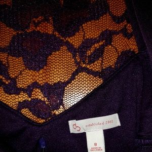 Gorgeous Established 1962 deep purple midi dress